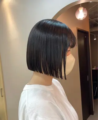ミディアム 韓国レイヤー 船橋 徒歩5分/小川友美のヘアスタイル