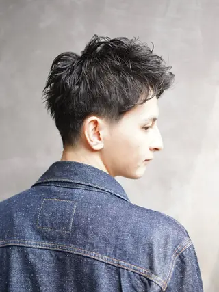 ショート メンズ ショート・ボブ特化型美容室 Number 博多所属・藤村 泰太のヘアスタイル