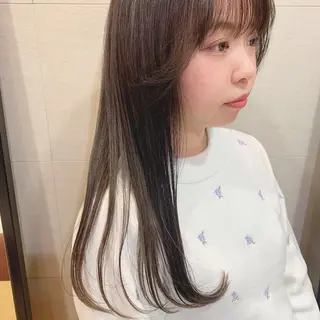 ミディアム カラー 🌱小顔ヘア/ボブ ミディアム/双葉🌱のヘアスタイル