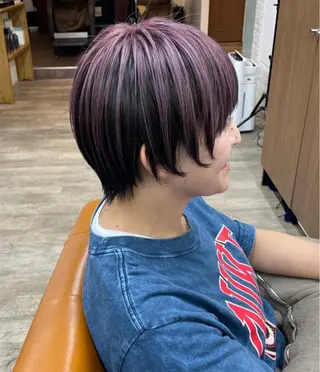 ショート カラー Nail &Beauty by UNO伊勢原所属・COCO .のヘアスタイル