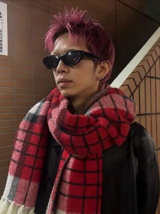 ショート カラー メンズ レイヤー/ボブ /🦋Ayana🦋のヘアスタイル