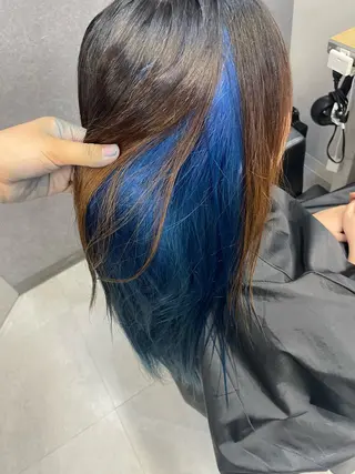 カラー THE BARBER 日本橋高島屋S.C.所属・山﨑 なみのヘアスタイル