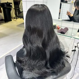 ロング カラー 表参道/透明感カラー /暗髪/ジュキヤのヘアスタイル