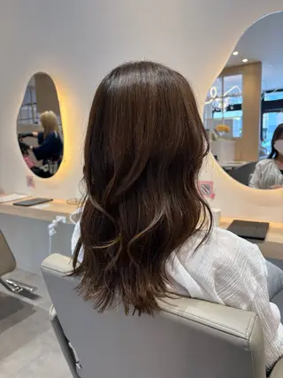 ロング カラー レイヤー/透明感/髪 質改善/メンズ/佐藤のヘアスタイル