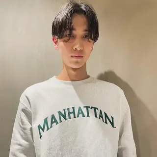 ショート パーマ メンズ 🌈圧倒的デザイン パーマ　関和希のヘアスタイル