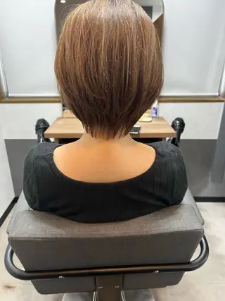 ショート カラー 高橋 篤史のヘアスタイル