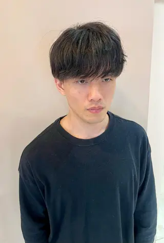 メンズ オーガニックサロンReginavita所属・毛流れ マッシュ 鈴木拓馬のヘアスタイル