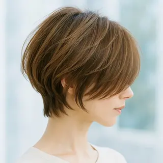 ショート 美才治   秀欣 (ビサイジ ヒデキ)のヘアスタイル