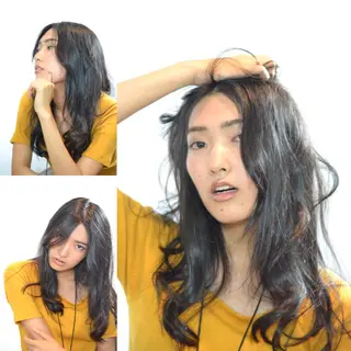 ロング 大木 拓瑞のヘアスタイル