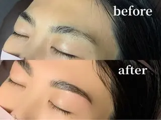 アイブロウ mimi.🎀 kira🎀谷四のマツエク・マツパデザイン