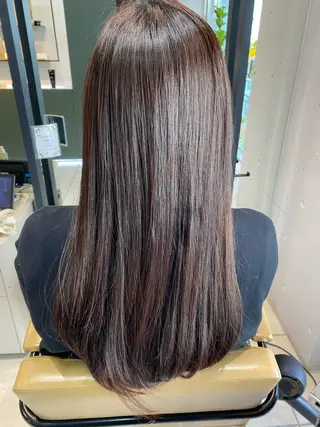 ロング カラー PREVIA銀座渡辺 真矢のヘアスタイル