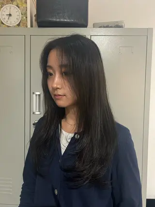 ロング 🫧透明感カラー 🫧久留米美容室のヘアスタイル