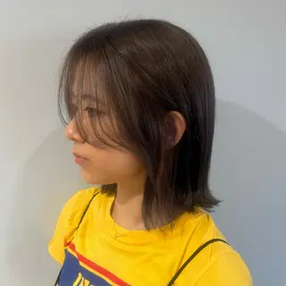 ミディアム カラー 🍀ブリーチ/艶カラ ー🍀 コイケのヘアスタイル