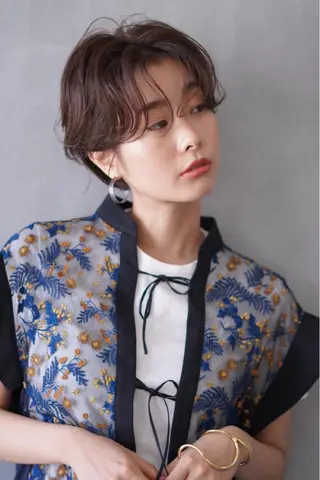 ショート カラー ボブ/大人ヘア k-two濱田のヘアスタイル