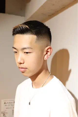 ショート 新宿無料メンズカット 松橋　風弥のヘアスタイル