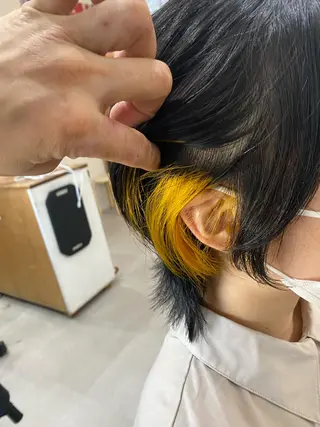 ミディアム カラー 銀座⚜️【脱白髪染め 美髪矯正】トグチのヘアスタイル