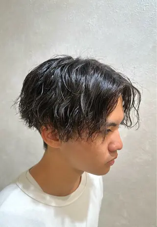 パーマ メンズカット/パーマ ‪✂︎‬ ユージのヘアスタイル