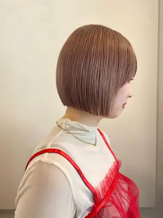 ショート カラー 【Mimosa】 Irohaのヘアスタイル