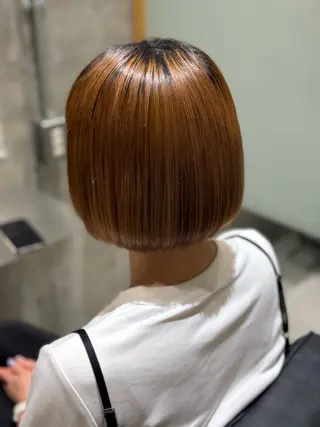 ショート 黒島優香🦋 /縮毛矯正/髪質改善のヘアスタイル