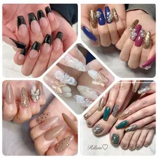 ネイル RiLion💗 Risa🦋💜のネイルデザイン