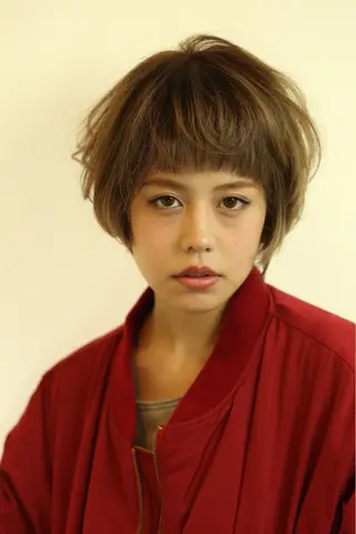 ショート 菅 翔太のヘアスタイル