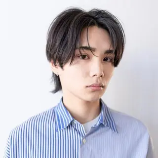 パーマ メンズ Carelly 髪質改善トリートメント&ヘッドスパ 調布アミックス【ケアリー】所属・🦋透明感艶カラー 🫧/Yuu🦋のヘアスタイル