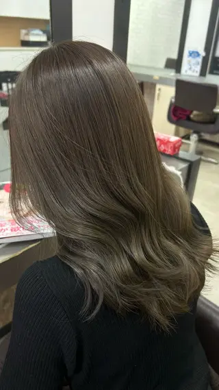 ミディアム ❄️艶カラー/レイヤ ー/ボブ/mao❄️のヘアスタイル