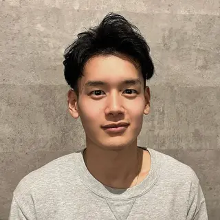 カラー パーマ メンズ 早川 翔夢のヘアスタイル