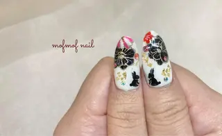 ネイル mofmofnail 🌿shimizuのネイルデザイン