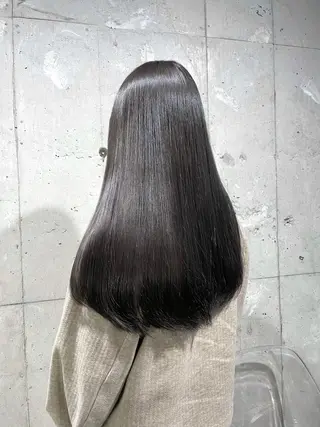 セミロング カラー 💎髪質改善縮毛矯正 SHU💎のヘアスタイル