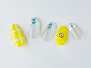 ネイル 💗🪽Tiary Nail🪽💗のネイルデザイン