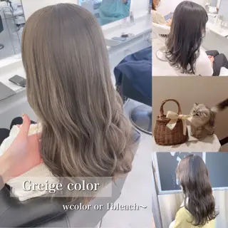 ロング カラー ParveMix 🐾鳥取彩花のヘアスタイル