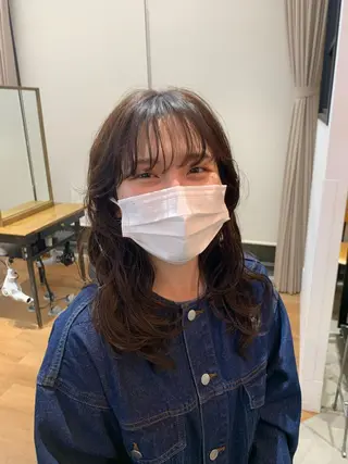 ロング カラー パーマ OLSEN D.B.A BALLOON HAIR所属・表参道OLSEN✂︎ nanamiのヘアスタイル