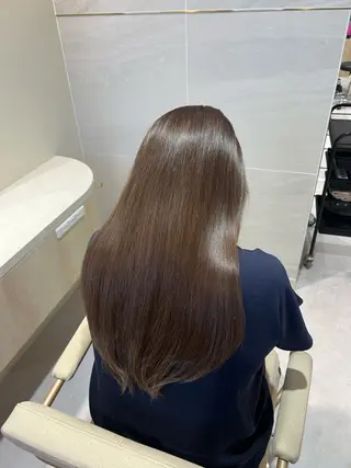 カラー カット無料｜レイヤー カット｜韓国モテへアのヘアスタイル