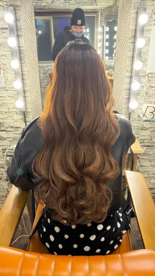 ロング ヘアアレンジ hair make  Lucciのヘアスタイル