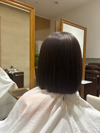 ミディアム 小野瀬 肇のヘアスタイル