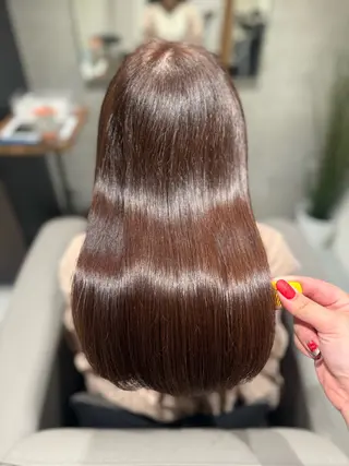 ロング カラー 🪸KARERA新松 戸田中萌恵子🪸のヘアスタイル