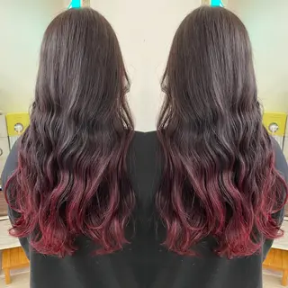 カラー bloomPremium所属・岡山美容院bloom HONOKAのヘアスタイル
