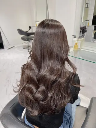 ロング カラー ヘアアレンジ メンズ ✨透明感、艶髪ヘア✨ 韓国ヘア特化💖のヘアスタイル