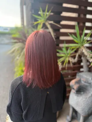 カラー 鈴木 美佑のヘアスタイル