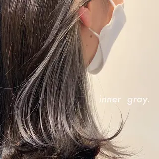 ミディアム カラー RINA🧤 デザインとボブのヘアスタイル