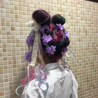 インナーカラー🧸 suzunaのヘアスタイル