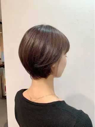 ショート 三浦 栞のヘアスタイル