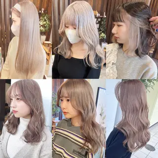ロング カラー 具志 正太のヘアスタイル