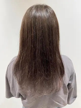 セミロング カラー 🐺ウルフ/レイヤー 似合わせ‎🤍沙羅のヘアスタイル