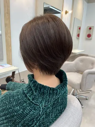 ショート 中嶋 奈々恵/藤崎/スパのヘアスタイル