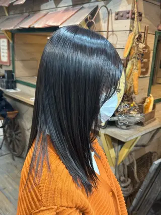 ミディアム カラー 髪質改善カラー /NAYUのヘアスタイル
