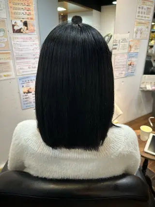 ミディアム カラー 【creer】 Haruのヘアスタイル