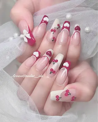 ネイル Arowa 伊田のネイルデザイン