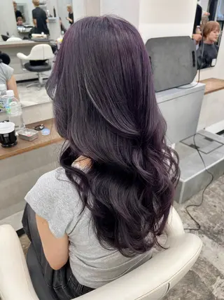 ロング カラー 似合わせ特化 ハイトーン/増田芳樹のヘアスタイル